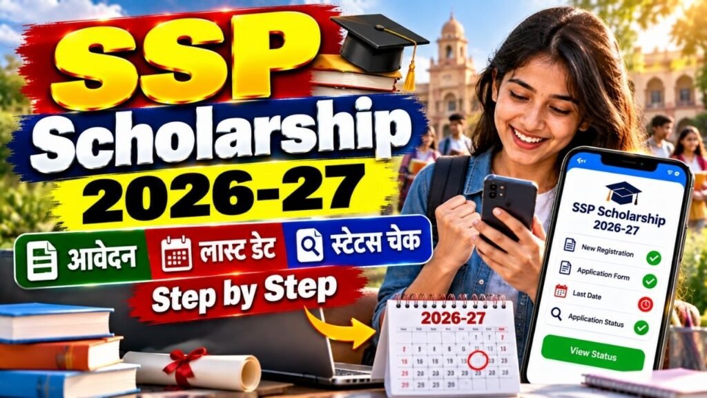SSP Scholarship 2026-27